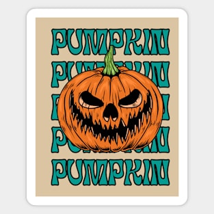Vintage Pumpkin Magnet